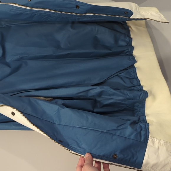 Vintage Members‎ Only Jacket size 46 White Blue 3 in 1 Convertible Vest - Picture 8 of 16